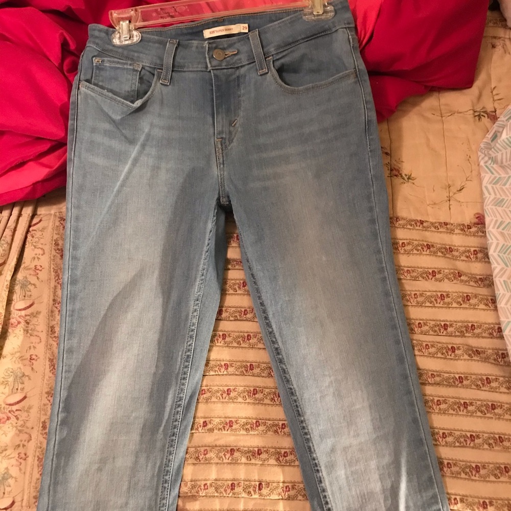 Levi super skinny jeans